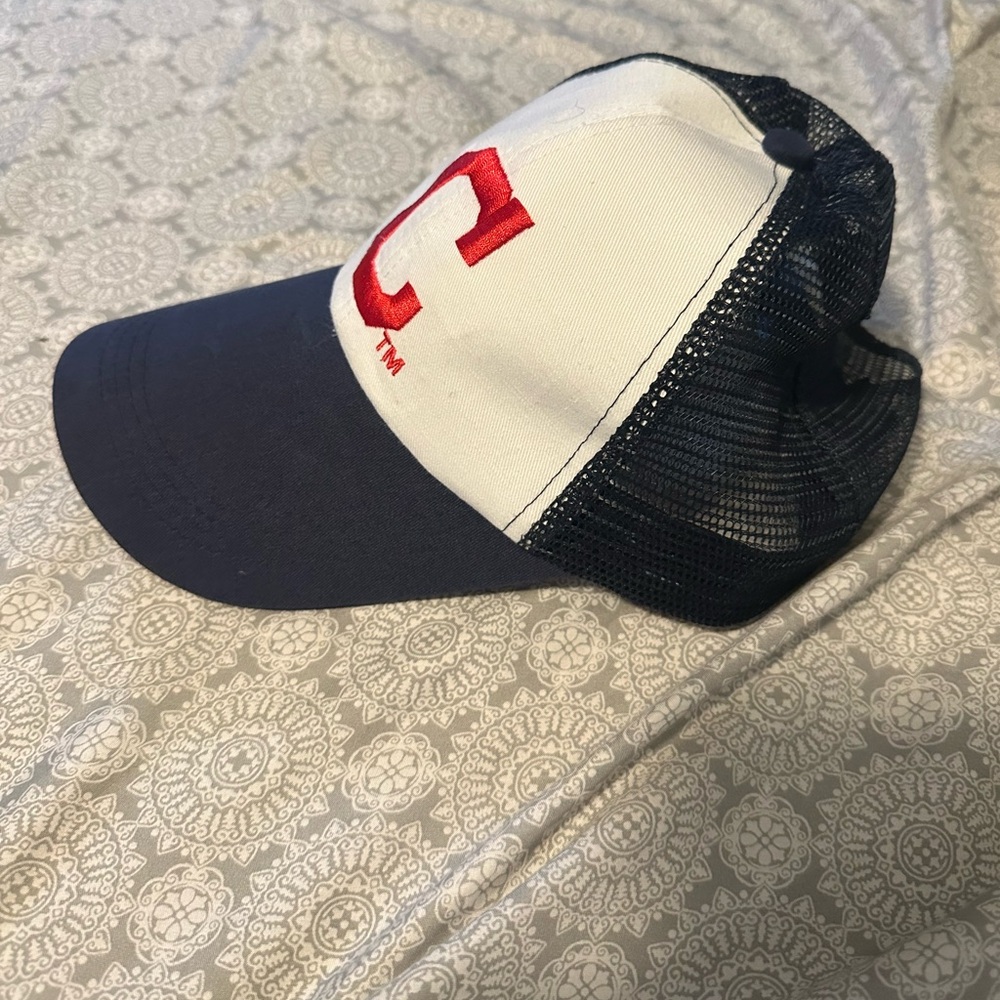 TWO - Cleveland Indians / Guardians Ball Cap Hat Chief Wahoo - Picture 7 of 11